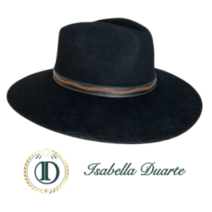 Fedora Casual de Fieltro Negro