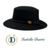 Fedora Decorativo de Fieltro Negro