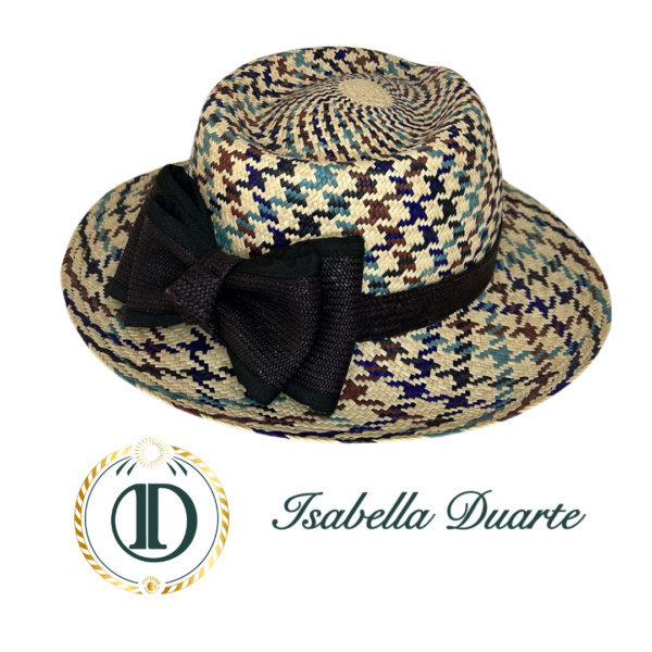 Canotier Black Bow